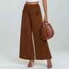 Clearlove Women's High-Waisted Wide-Leg Trousers with Flattering Fit - 3 of 4