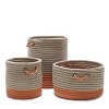 Colonial Mills Marina Basket - Orange 12"x12"x12" 100% Polypropylene Round - 2 of 2