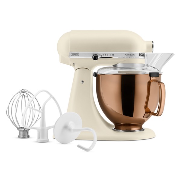 Batidora de pedestal KitchenAid 5qt 10 velocidades con tazón de cobre Fresh Linen - Hearth & Hand™ with Magnolia: Metal, 325W, 22.8 lbs 2