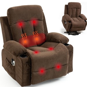 Bosmiller Power Lift Recliner Chair for Elderly, Electric Oversized Sofa, Vibration Massage & Heat, Cup Holder, USB Charge Port for Living Room - 1 of 4