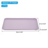Unique Bargains PP Plastic Reusable Lightweight Durable Tray Rectangle 3 Pcs - 2 of 4