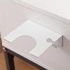 Vanity Desk with Lighted Mirror & Power Outlet, Makeup Vanity Desk with Drawers and Cabinet, Sturdy Iron Bracket, Make up Vanity Table for Bedroom - 4 of 4
