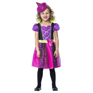 Spotty Witch Child Costume - 1 of 4