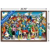 Trends International DC Comics - The Lineup Framed Wall Poster Prints - 3 of 4
