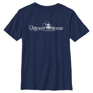 Boys Mickey & Friends Country Club Mickey T Shirt - 1 of 4
