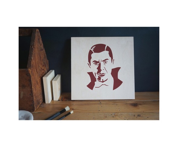 Stencil1&#174; Dracula - Stencil 8.5" x 11"