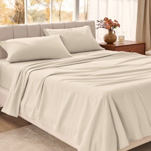 Organic Flannel Sheet Set by Bare Home - 1 of 4