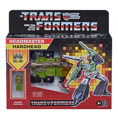 Transformers Generations Deluxe Headmaster Retro Hardhead Figure