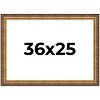 PosterPalooza | Museum Gold Picture Frame - UV Acrylic, Backing Board, Hanging Hardware Included - 2 of 4