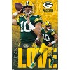 Trends International NFL Green Bay Packers - Jordan Love 24 Unframed Wall Poster Prints - 4 of 4