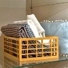 WeThinkStorage Set of 3 Home Storage Organizer Bamboo Bin Ivory - 4 of 4