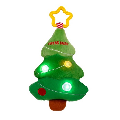 Magic Years 10 Inch Musical Light Up Christmas Tree On The Go Activity Toy Target
