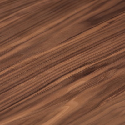 Kimberly 47" Walnut and Gravel Mid-Century Modern 5-Piece Dining Set