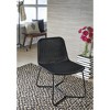 Signature Design by Ashley Casual Daviston Accent Chair, Black - 2 of 4
