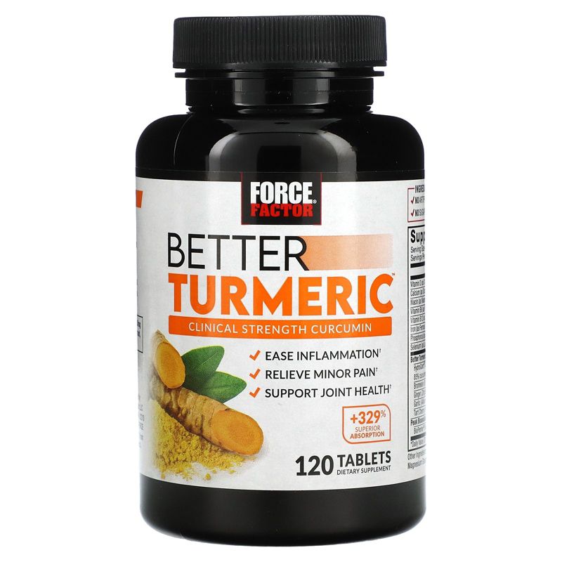 Force Factor Better Turmeric, 120 Tablets, 3 of 4
