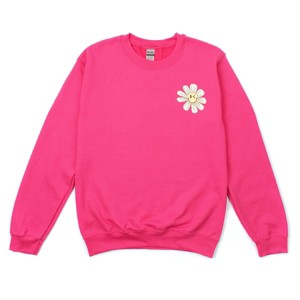 S.W.Smiley Blooming Daisies - Women's Graphic Sweatshirt - 1 of 4