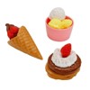 Topteng 34Pcs Simulation Food Dessert Ice Cream Bread Food Toy For Boys And Girls - 4 of 4