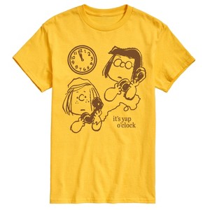 Men's - Peanuts - Yap O Clock Short Sleeve Graphic T-Shirt - 1 of 4