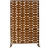 CAVINAS Patio Decorative Screen Freestanding Metal Privacy Panels with Mesh Pattern for Outside and Garden Decor - 3 of 4