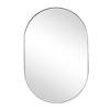 TEHOME Oba  Oval Metal Framed Wall Mounted Bathroom Vanity Mirror - 2 of 4