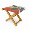 City Art Nature Geometry III Folding Stool - image 2 of 3