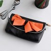 Slickblue Women’s Faux Leather Handbag, Oval Handle, Crossbody Clutch, Colorblock Look, 5 Colors, 7.8" - 3 of 4
