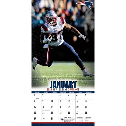 New England Patriots 2022 Box Calendar