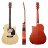 Jameson 41-Inch Full-Size Acoustic Electric Guitar with Thinline Cutaway Design - Includes Gig Bag and Accessories - 2 of 4
