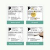 FLEXYVA Genuine 4x6 Direct Thermal Shipping Label (Pack of 500 Fan-Fold Labels), for FLEXYVA PL70E Shipping Label Printer, Commercial Grade - 4 of 4