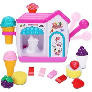 Ice Cream Foam Maker Bath Toy Set, Bubble Pretend Play for Kids Ages 3-8 - 1 of 4