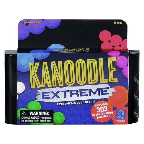 Kanoodle Extreme Puzzle Game, Brain Teaser Game for Adults, Teens & Kids,  2-D 