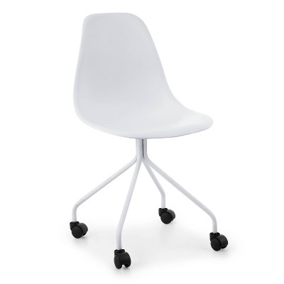 Fischer Task Chair White - Poly & Bark