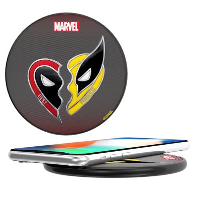 Keyscaper Marvel Deadpool Wolverine Grid 15-Watt Wireless Charger