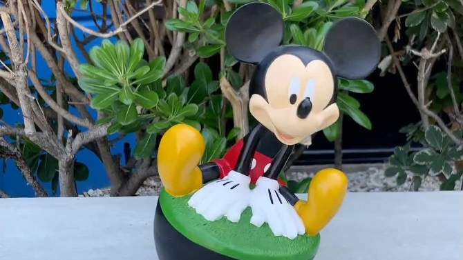 Disney 9&#34; Mickey Mouse Wobble Resin/Stone Statue, 2 of 6, play video