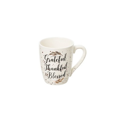 C&F Home Grateful, Thankful, Blessed Mug
