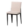 Baxton Studio Bishop Industrial Beige Fabric and Metal 5-Piece Dining Set - 3 of 4
