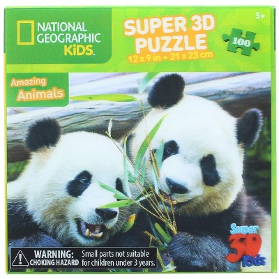 national geographic kids 3d puzzle