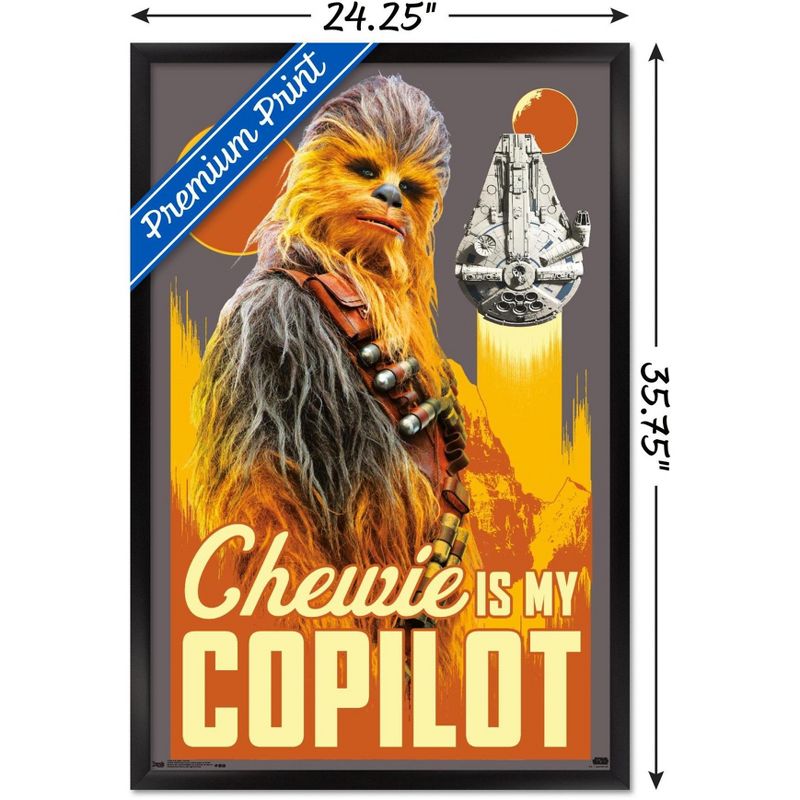 Trends International Star Wars: Solo - Chewie Framed Wall Poster Prints, 3 of 7
