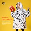 Joyfy Wearable Blanket Hoodie for Kids Adults, Christmas Oversized Flannel Fleece Sweatshirt Blanket, Cozy Blanket Birthday Gift for Family Girls Boys - 2 of 4