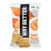 Way Better Snacks Sweet Potato Tortilla Chips - Case of 12/1 oz - 2 of 4