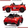 Ride on Car for Kids, 12V Licensed Benz AMG Electric Vehicles Battery Powered Sports Car,Sound System, LED Headlights - 2 of 4