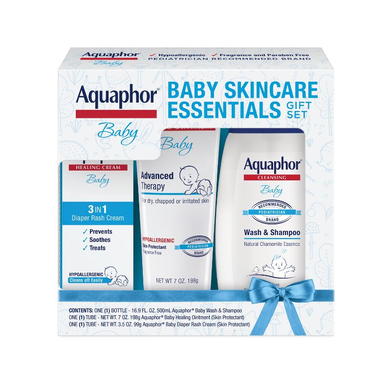 Aquaphor Baby Skincare Essentials Gift Set - 3pk, 1 of 13