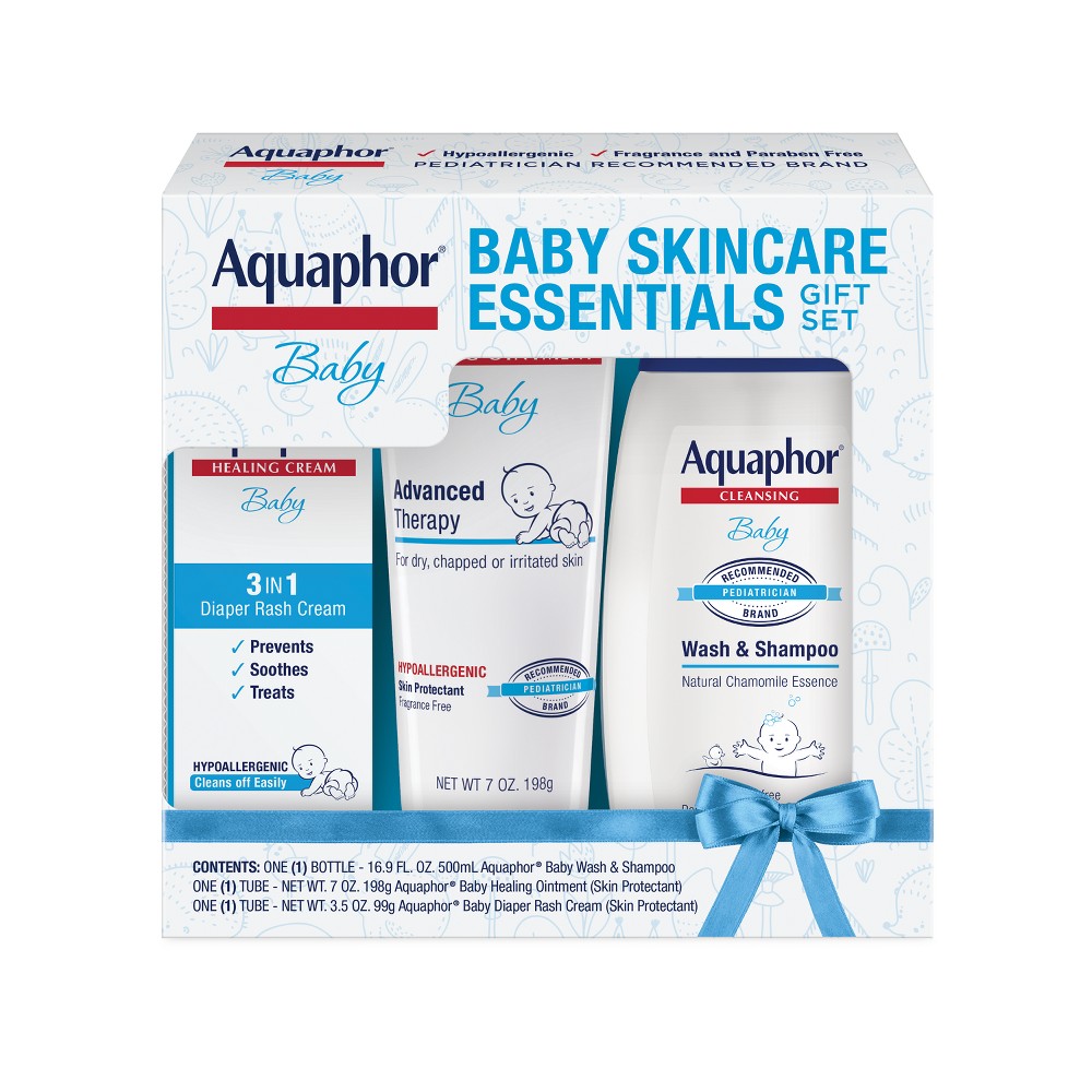 Photos - Shower Gel Aquaphor Baby Skincare Essentials Gift Set - 3pk 
