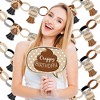 Big Dot of Happiness Oh Crap, You're Old - Banner and Photo Booth Decorations - Poop Birthday Party Supplies Kit - Doterrific Bundle - 2 of 4