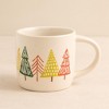 Ceramic Pine Tree Print Mug (Set of 4) - 2 of 3