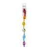 Crystal Lane DIY 12x16mm Glass Faceted Nuggets Rainbow Mix 7" Designer Bead Strand - 3 of 4