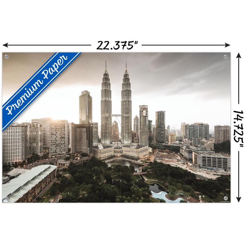 Trends International Wonders of the World - Petronas Towers Unframed Wall Poster Prints, 3 of 7