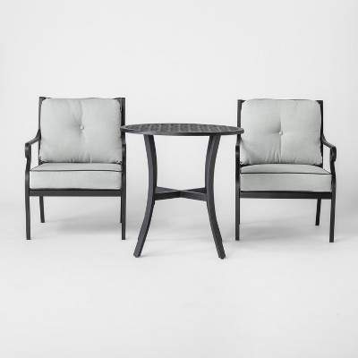 target black patio chairs