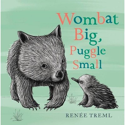 Wombat Big, Puggle Small - by  Renée Treml (Board Book)