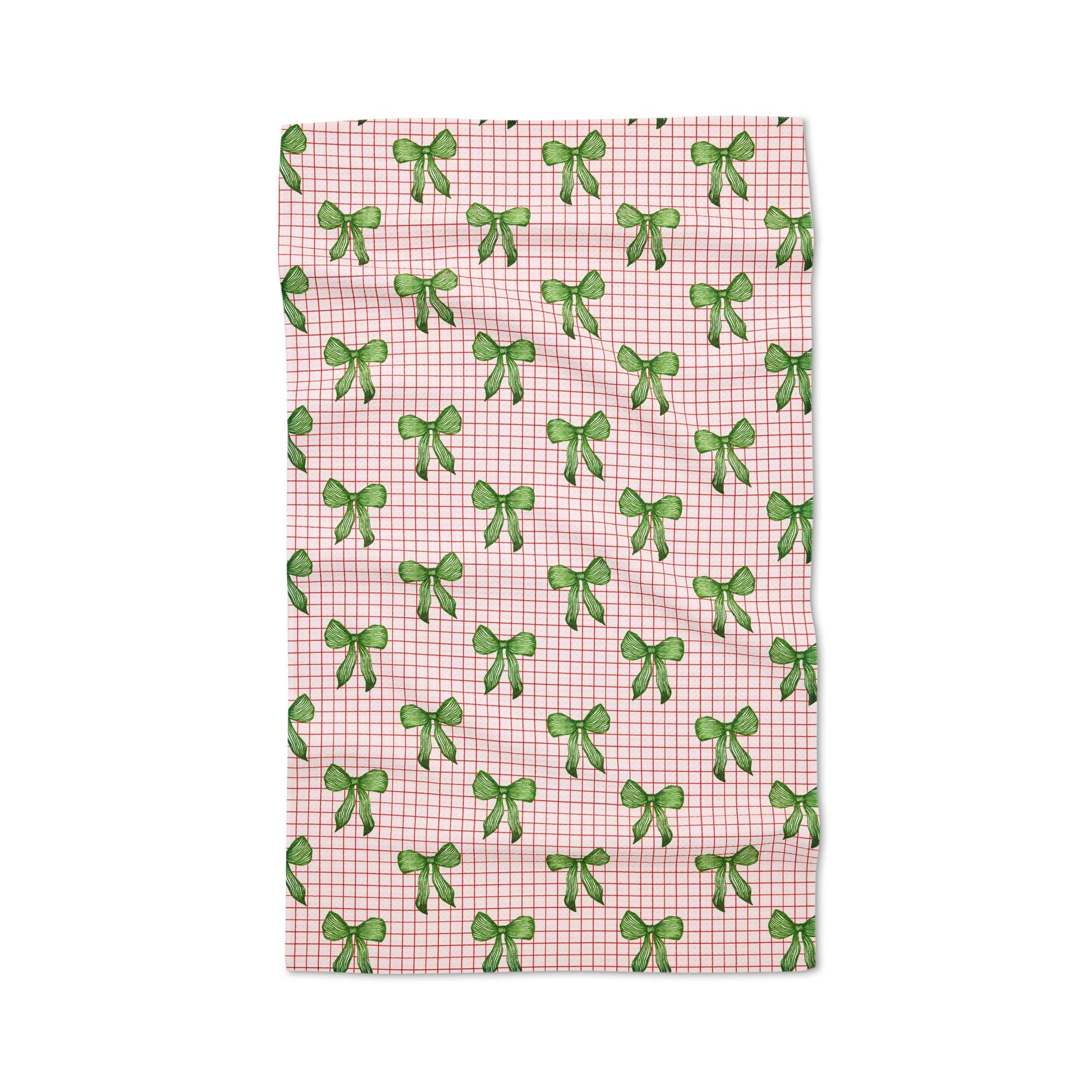 Geometry Kitchen Tea Towel Ribbon and Cheer